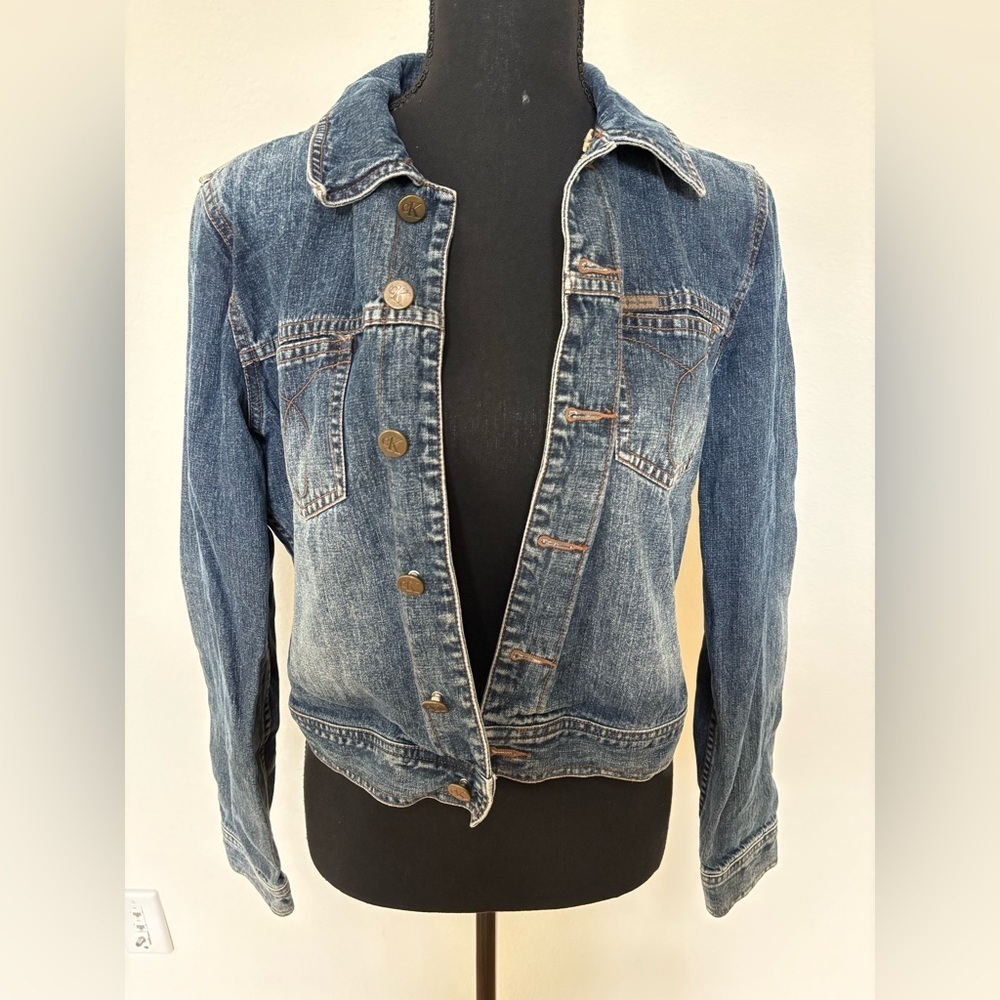 Vintage Y2K Calvin Klein Jeans Denim Jacket - Size M